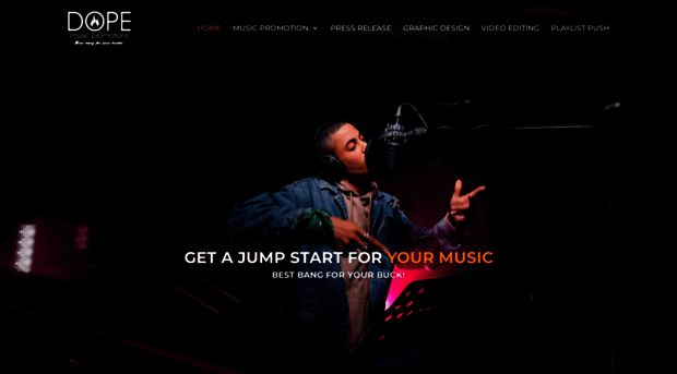 dopemusicpromotions.com