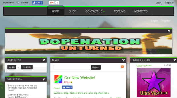 dopenationunturned.enjin.com