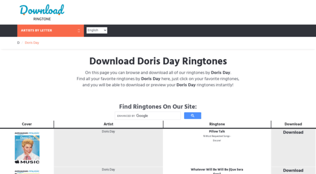 dorisday.download-ringtone.com