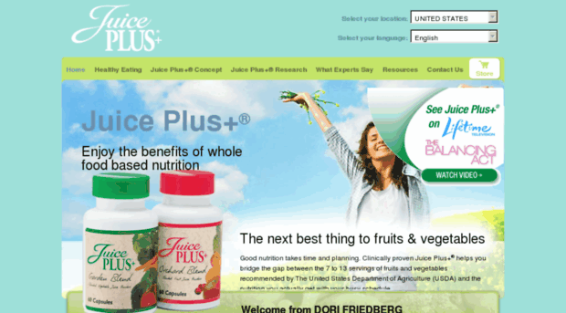 dorisharesjuiceplus.com