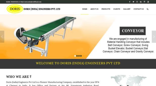 dorisindiaengineers.com