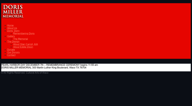 dorismillermemorial.org