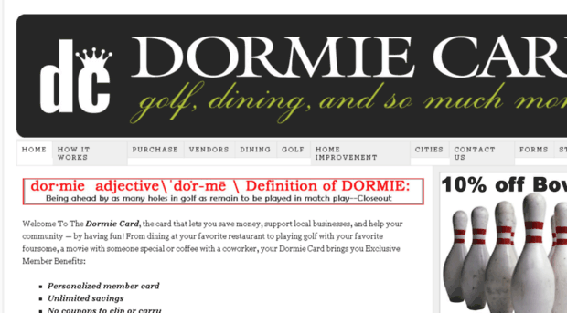 dormiecard.com