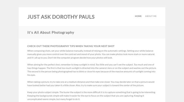 dorothypauls.yolasite.com