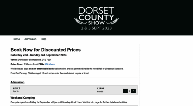 dorsetcountyshow.ticketsrv.co.uk