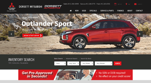 dorsettmitsubishi.com