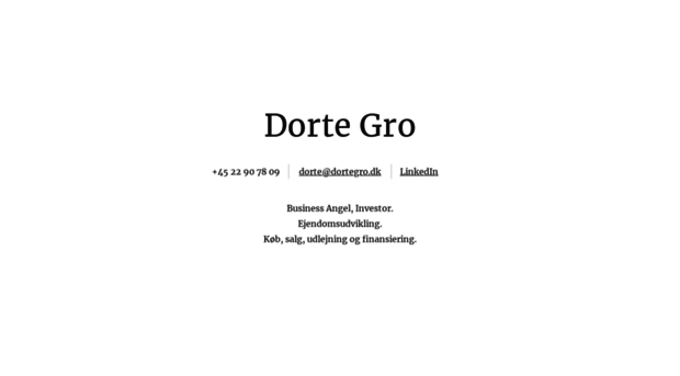 dortegro.dk