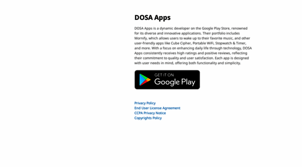 dosaapps.com