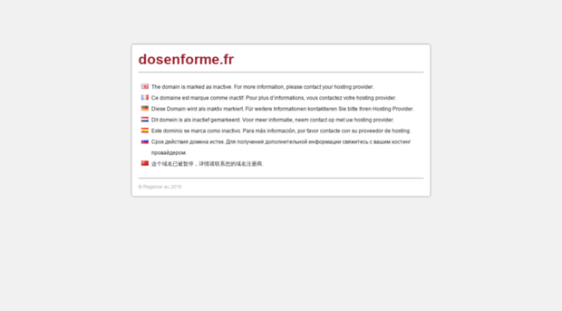 dosenforme.fr