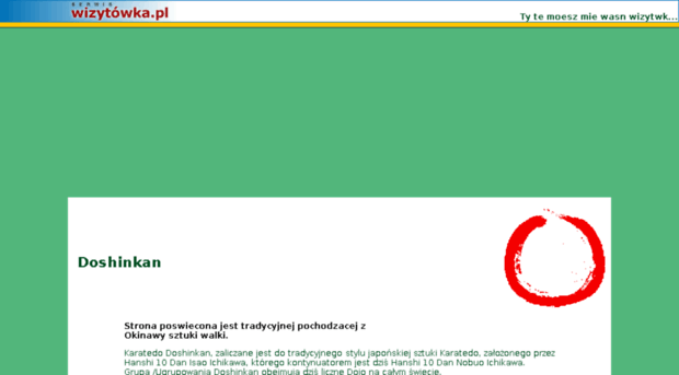 doshinkan.wizytowka.pl