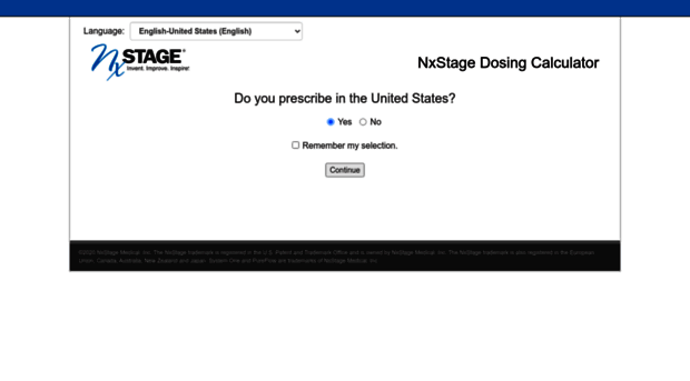 dosingcalculator.nxstage.com