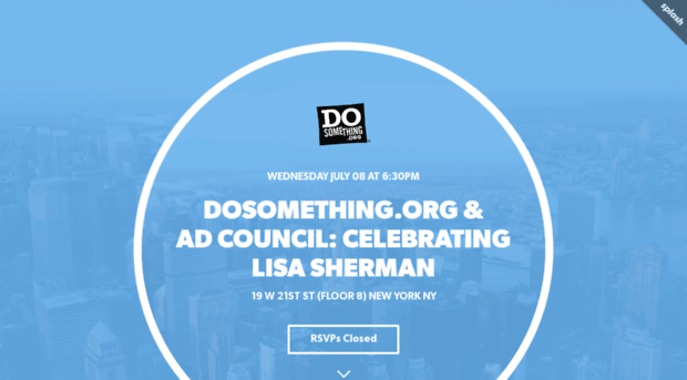 dosomethingorgandadcouncil.splashthat.com