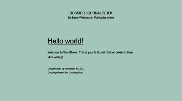 dossierjournalistiek.nl