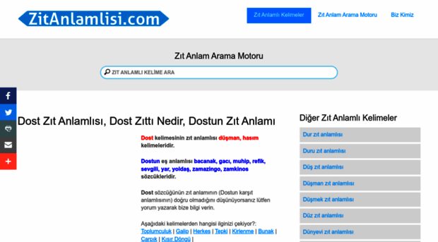 dost.zitanlamlisi.com