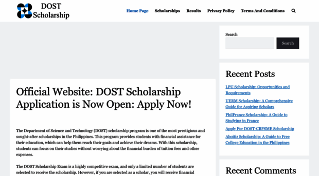 dostscholarships.com