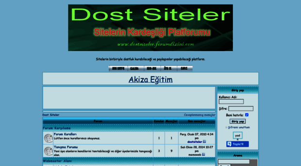 dostsiteler.forumdizini.com