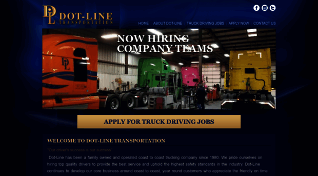 dotlinetruckingjobs.com