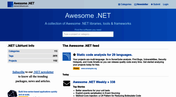 dotnet.libhunt.com