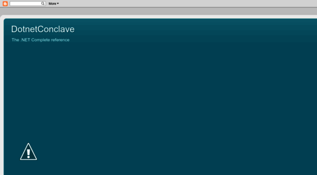 dotnetconclave.blogspot.com