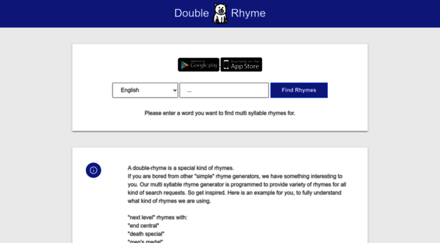 double-rhyme.com