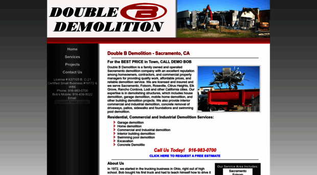 doublebdemolition.com