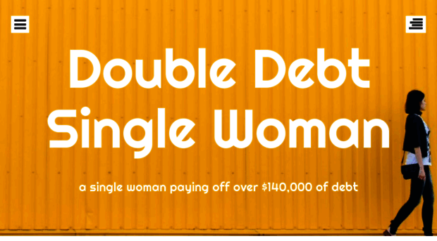 doubledebtsinglewoman.com