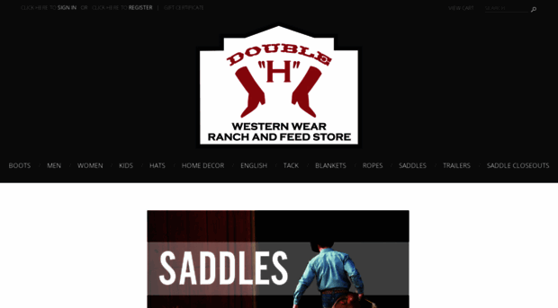 doublehwesternwear.com