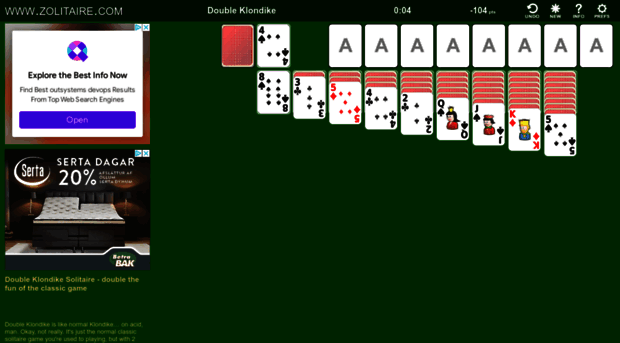 doubleklondikesolitaire.com