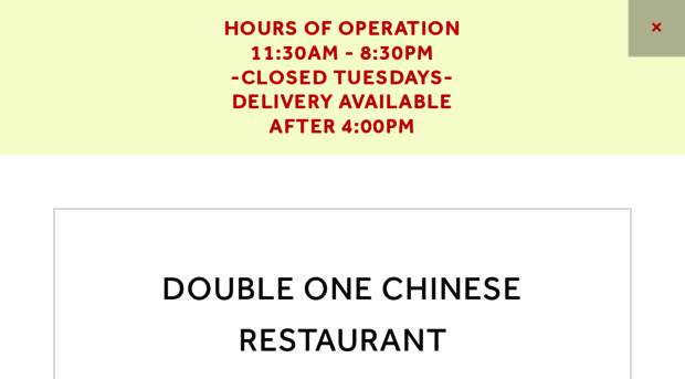 doubleonerestaurant.com