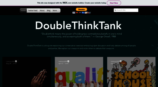 doublethinktank.net