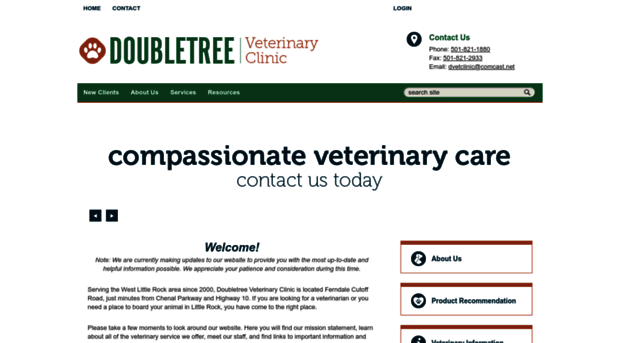 doubletreeveterinaryclinic.com