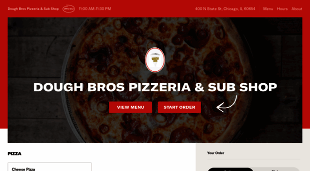 doughbrospizzasubs.com