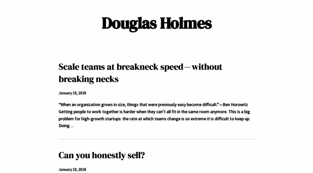 douglasholmes.com