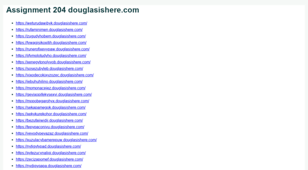 douglasishere.com