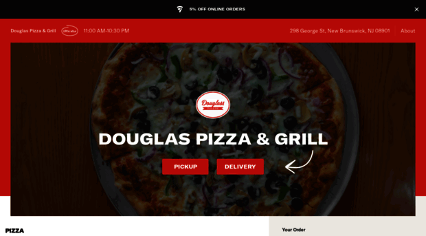 douglaspizzaandgrill.com