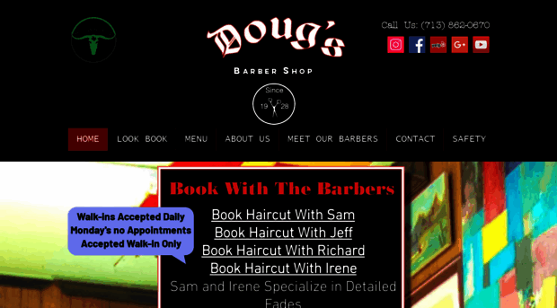 dougsbarbershop.com