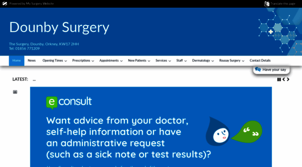 dounbysurgery.co.uk