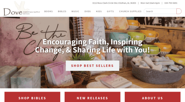 dovechristiansupply.us