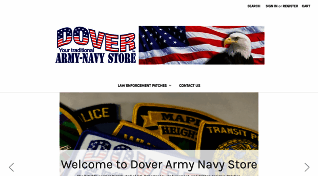 doverarmynavy.com