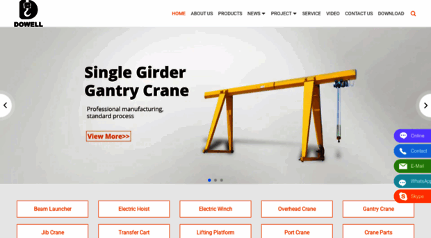 dowell-cranes.com