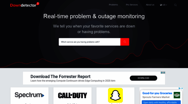 linkedin downdetector