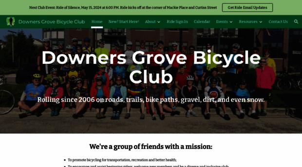 downersgrovebicycleclub.org