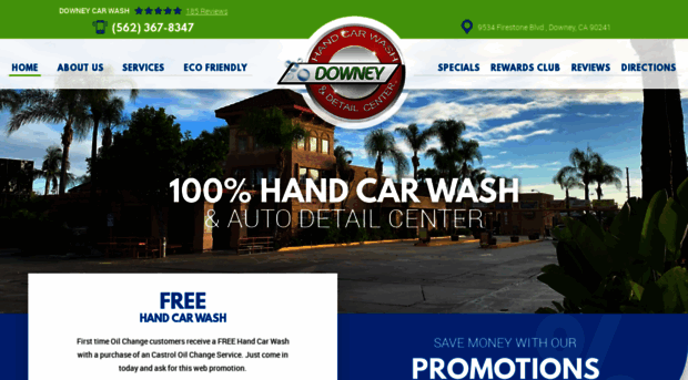 downeycarwash.com