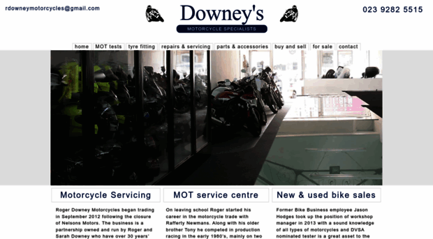 downeymotorcycles.co.uk