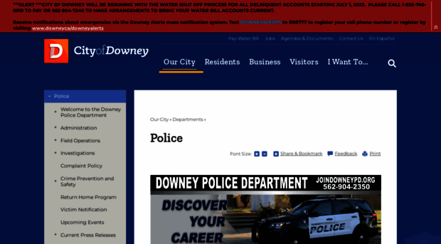 downeypd.org