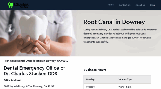 downeyrootcanal.com