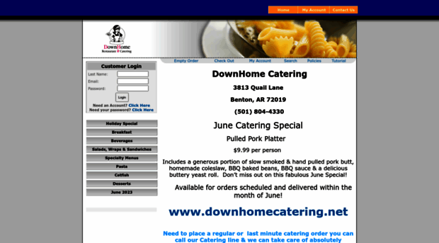 downhomecatering.catertrax.com