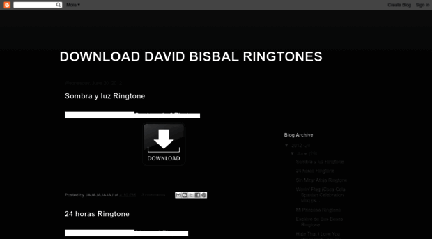 download-david-bisbal-ringtones.blogspot.co.il