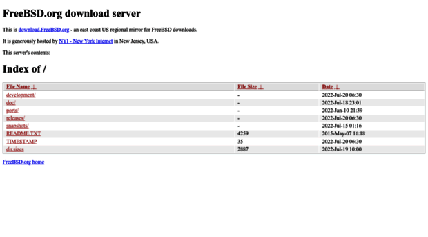 download.freebsd.org