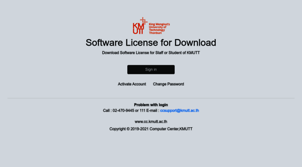 download.kmutt.ac.th - KMUTT Software License - Download KMUTT